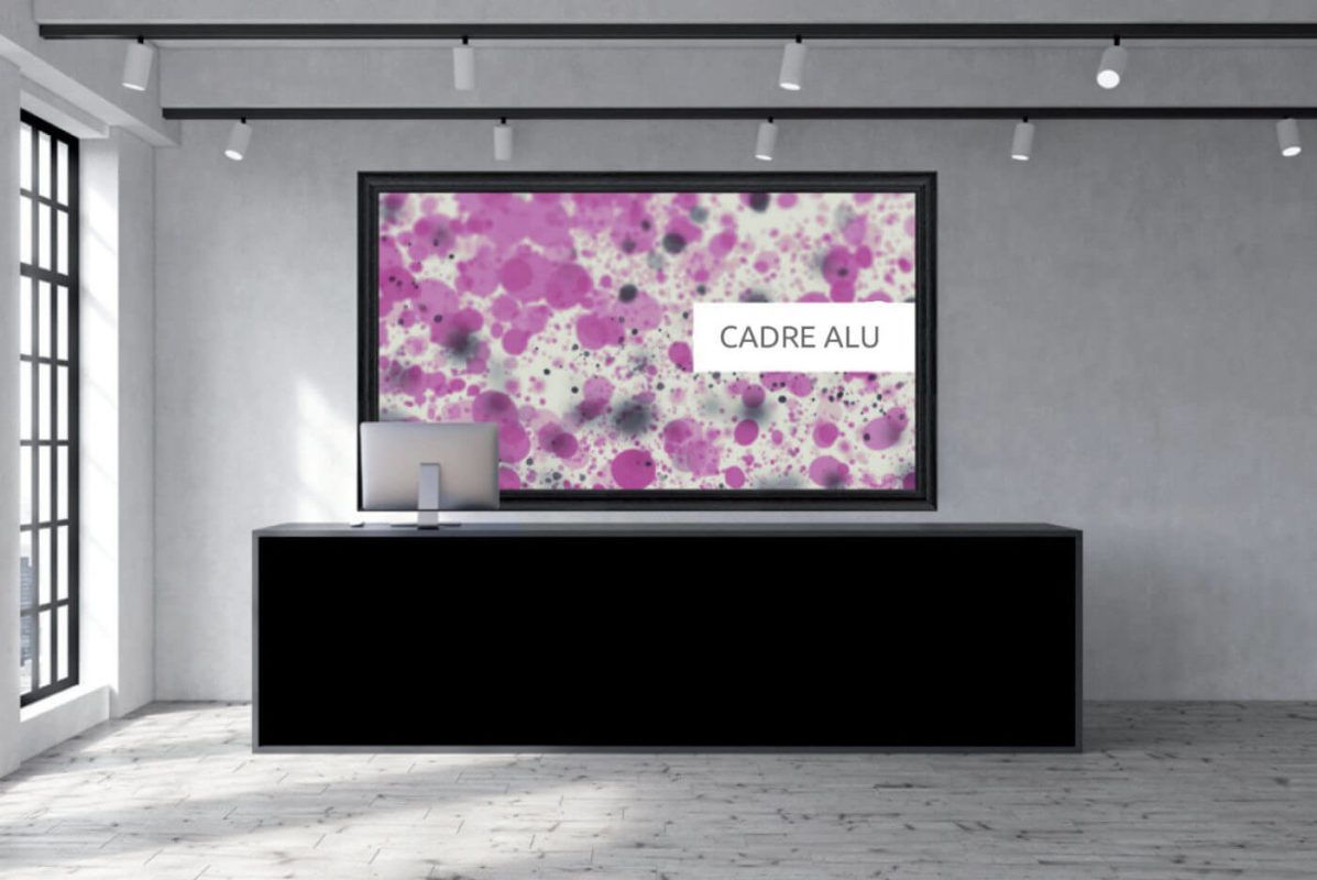 Photo sur toile tendue sur châssis en Aluminium