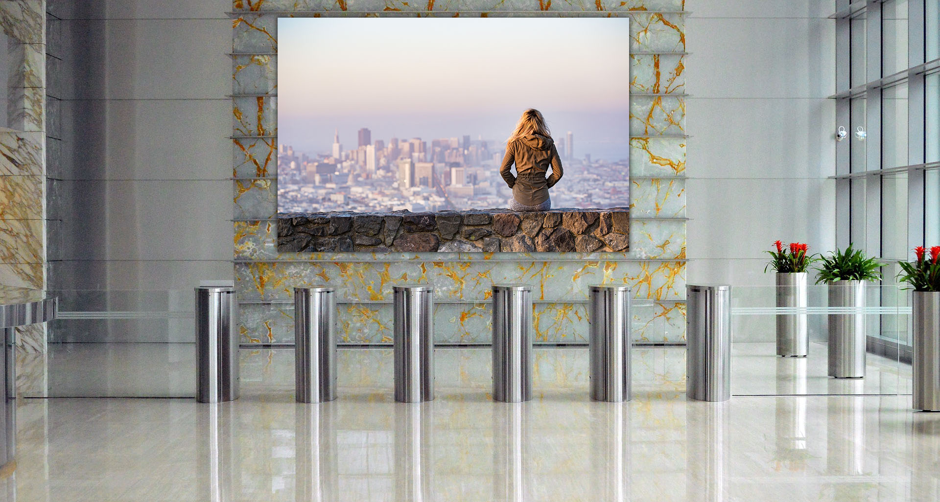 Toile sur Cadre acoustique tout format – tableau acoustique