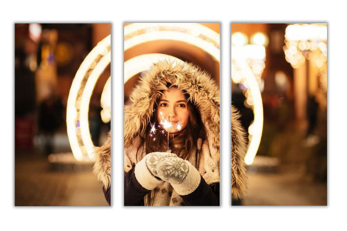 Votre photo en triptyque