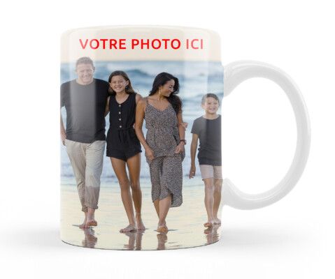 mug photo personnalisée