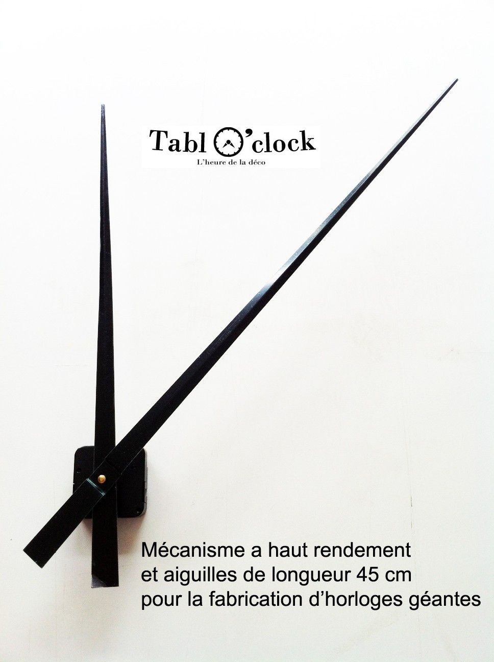 Mécanisme d’horloge géante