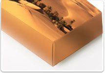 Tranche floutée sur un châssis Wallprint