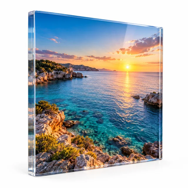 Plexi — mockup sur fond blanc