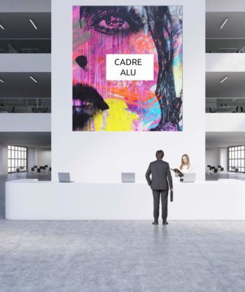 Alternative view of Photo sur toile tendue sur châssis en Aluminium