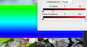 Comment utiliser les modes de fusion, paramètres avancé du calque
