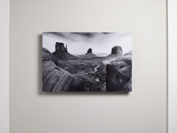 Impression fine-art contrecollée sur bois