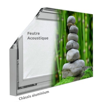 Toile sur Cadre acoustique tout format - tableau acoustique