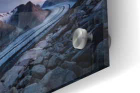 impression plexi fixation piton