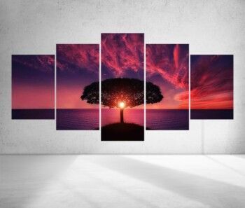 triptyque 5 parties de 3 tailles