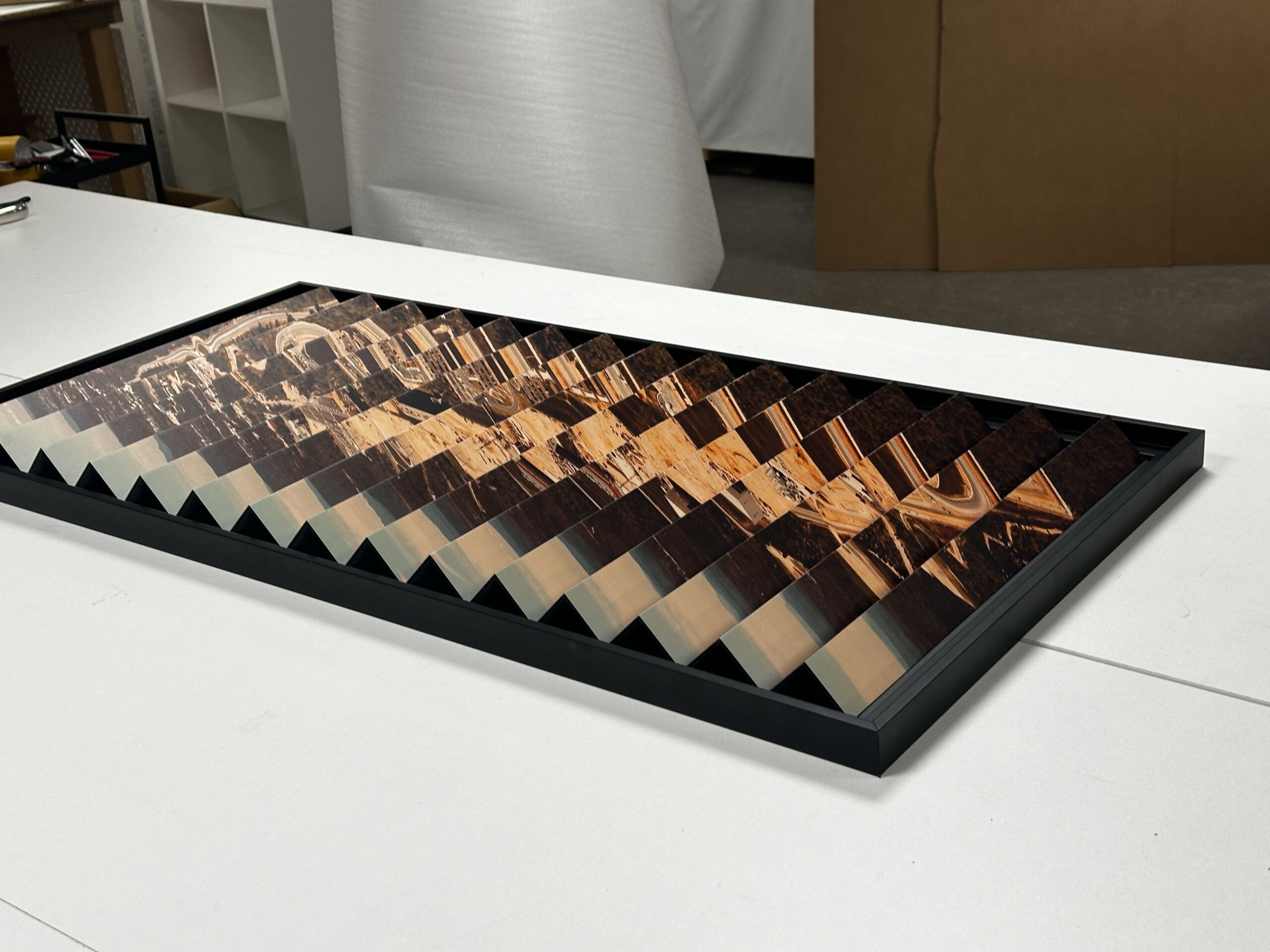 Agamographe en Alu Dibond Plié – Image 3